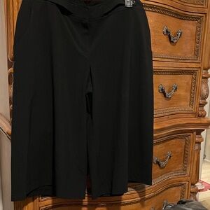 A. Byer Elegant Black Culottes